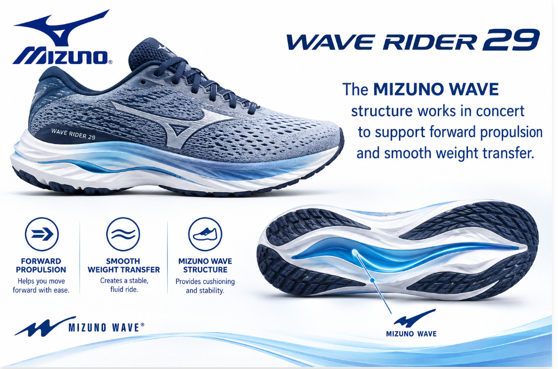 Mizuno Wave Rider 29